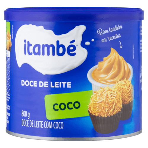 Doce de Leite com Coco Itambé Lata 800g