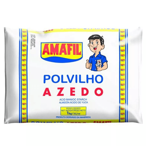 Polvilho Azedo Amafil 1kg Pacote