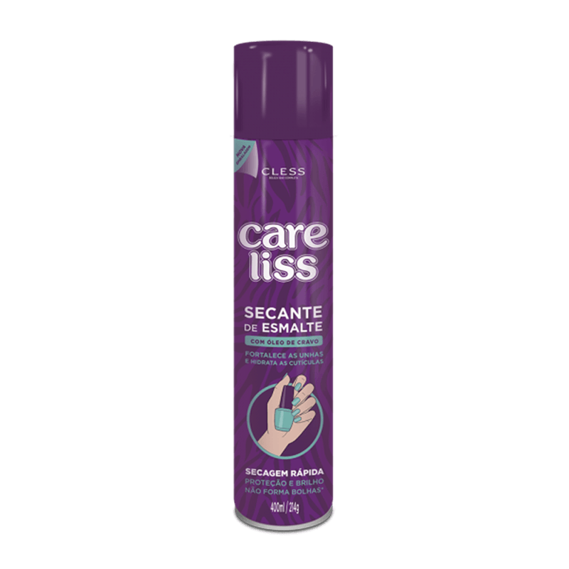 Secante-de-Esmalte-com-Oleo-de-Cravo-Care-Liss-Frasco-400ml-Spray