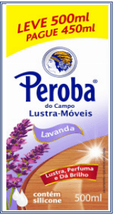 Lustra Móveis Peroba do Campo Lavanda Frasco Leve 500ml Pague 450ml