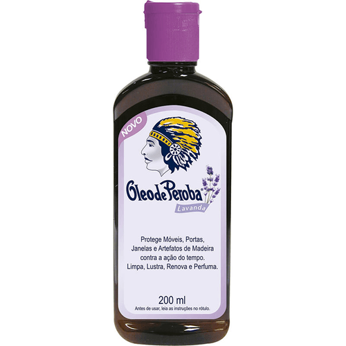 Óleo para Móveis Lavanda Peroba Pet 200 ml