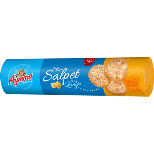 Biscoito Salgado Aymoré Salpet Queijo Pacote 100g