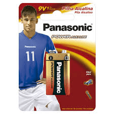 Pilha Alcalina Panasonic Power Alkaline 9v