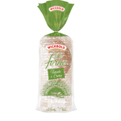 Pão de Forma com Tomate e Ervas Finas Wickbold Do Forno Pacote 500g
