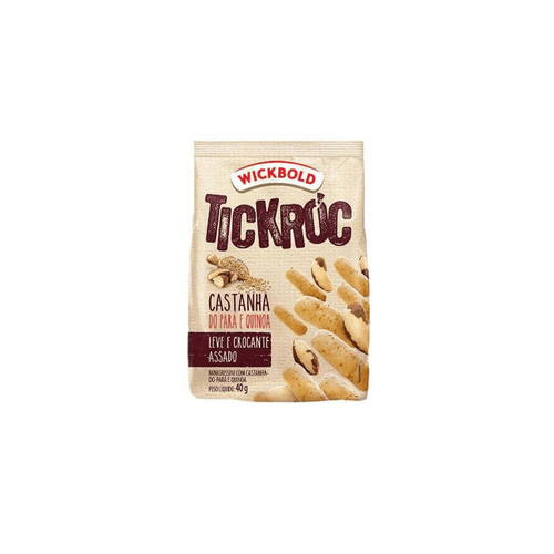 Mini Grissini Tickroc Wickbold Castanha do Pará e Quinoa 40 g
