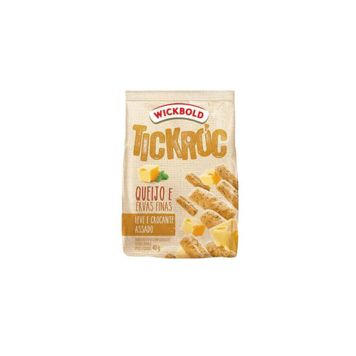 Mini Grissini Tickroc Wickbold de Queijo e Ervas Finas 40 g