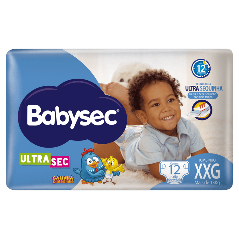 Fralda-Descartavel-Jumbinho-Babysec-Ultra-Sec-XXG---de-13kg-Pacote-12-Unidades