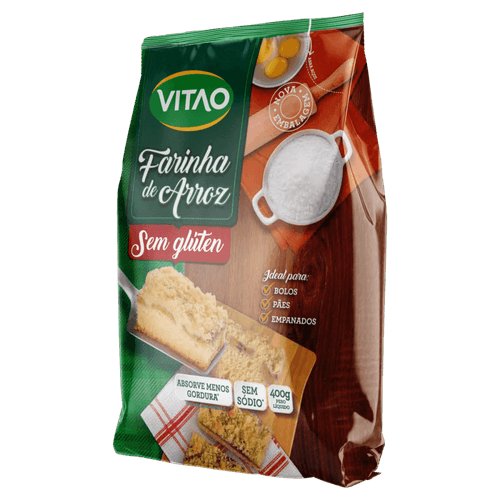 Farinha de Arroz Vitao Pacote 300g