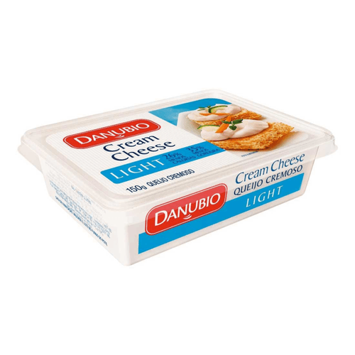 Queijo Cremoso Cream Cheese Light Danubio Pote 150g