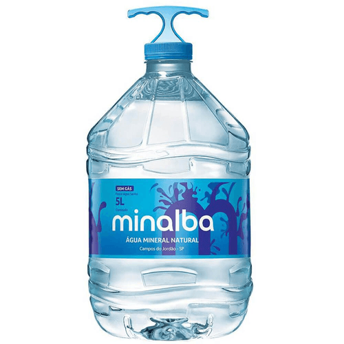 Água Mineral Natural sem Gás Minalba Galão 5l