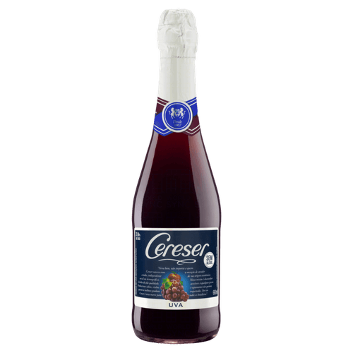 Bebida Adoçada Gaseificada Zero Álcool de Uva Cereser Garrafa 660ml