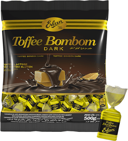 BOMB ERLAN TOFFEE 500G-PC DARK