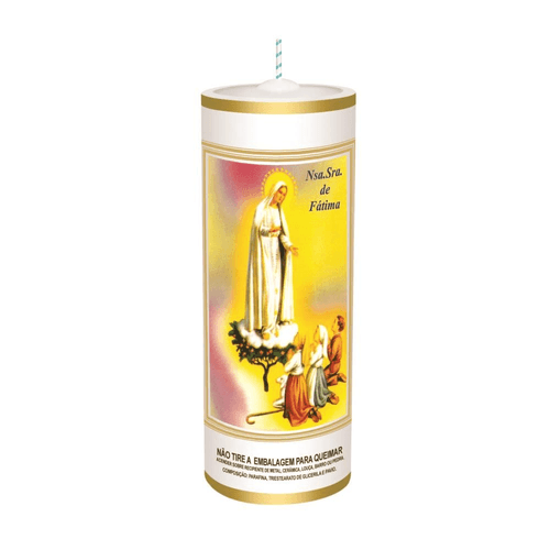 Vela De 7 Dias Nossa Senhora Aparecida 320g