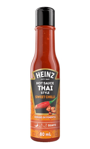 Molho de Pimenta Heinz Sweet Chilli Suave 80ml