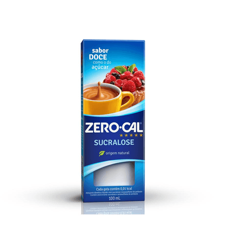 Adoçante Líquido Diet com Sucralose e Acessulfame de Potássio Zero Cal 100ml