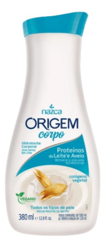 Lo Hid Corpo Origem 380ml Proteinas Do Leite E Ave