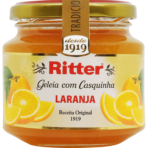 Geleia  Ritter Tradicional com Pedaços de Pêssego 310g