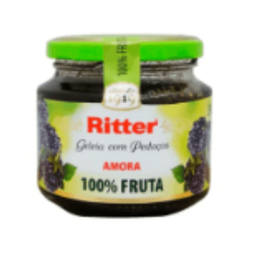 Geleia 100% Fruta Amora Ritter Vidro 290g