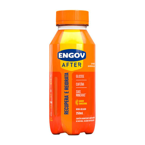 Suplemento Alimentar Líquido Tangerina Engov After Frasco 250ml