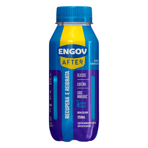 Suplemento Alimentar Líquido Berry Vibes Engov After Frasco 250ml