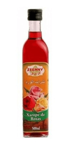 Xarope Libanês Rosas Zeenny Garrafa 500 ml