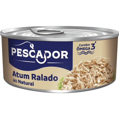 Atum Ralado ao Natural Pescador Lata 140g