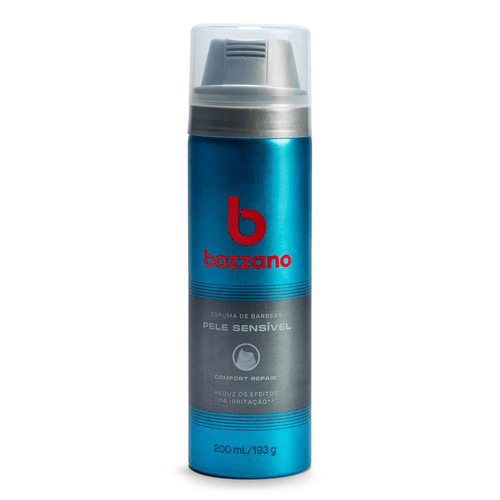 Espuma de Barbear Bozzano Pele Sensível 200ml