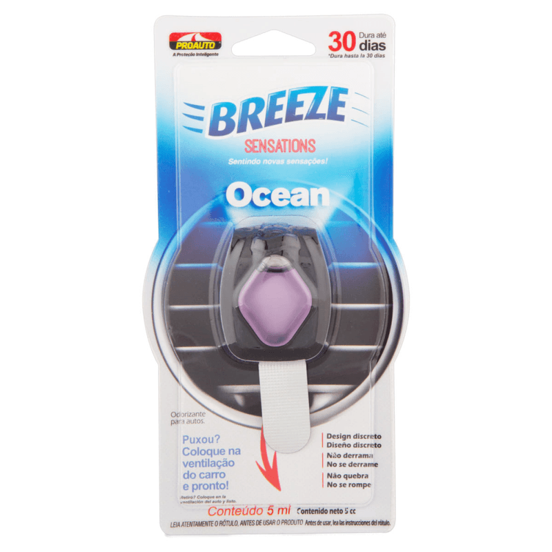 Odorizador-Automotivo-Ocean-Proauto-Breeze-Sensations-Blister-5ml