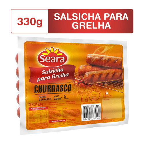 Salsicha para grelha Seara 330g