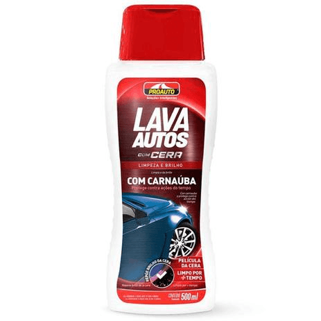 Lava Autos Com Cera Proauto Frasco 500ml