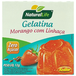 Gelatina-Natural-Life-Zero-Acucar-Morango-com-Linhaca-12g