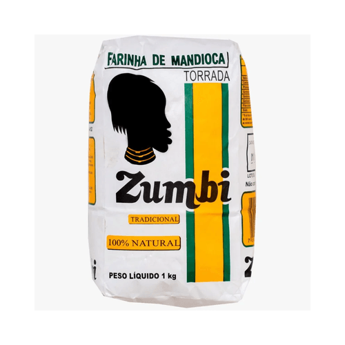 Farinha de Mandioca Zumbi Torrada Tradicional 1Kg