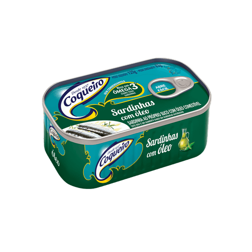 SARDINHA COQUEIRO OLEO 125g