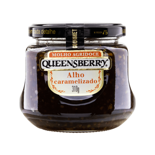 Molho Agridoce de Alho Caramelizado com Pimenta Queensberry Gourmet Vidro 310g