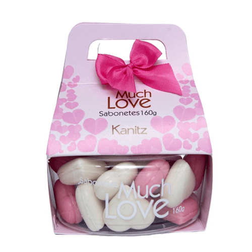 Sabonete Kanitz Much Love Mini Coração Rosa 160g
