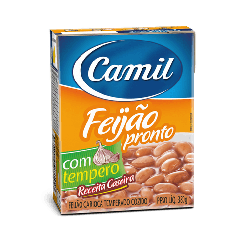 FEIJÃO CARIOCA PRONTO CAMIL - 380 g