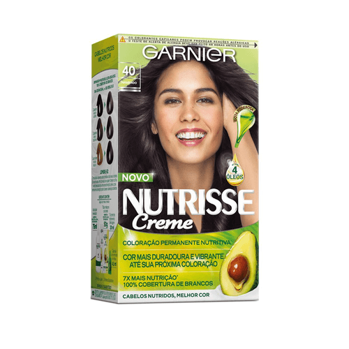 Coloração Garnier Nutrisse Creme 40 Tamarindo