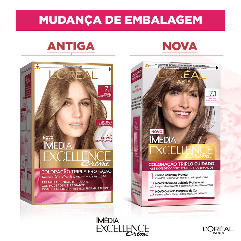 Coloracao-Permanente-Imedia-Excellence-De-L-Oreal-Paris-7.1-Louro-Acinzentado