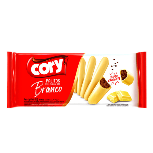 Palitos Chocolate ao Leite Cory 90g