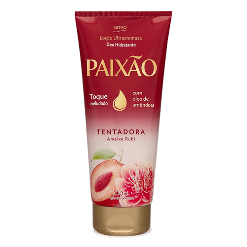 Loção Corporal Deo-Hidratante Ultracremosa Tentadora Paixão Bisnaga 200ml