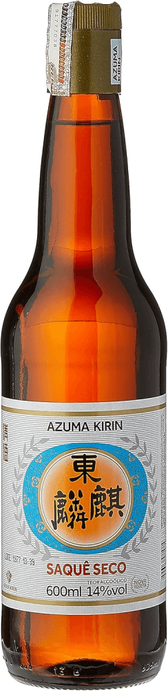 Saquê Seco Azuma Garrafa 600ml