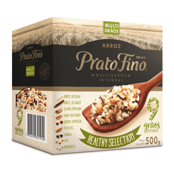 Arroz Selection Multigrãos Prato Fino Pacote 500G