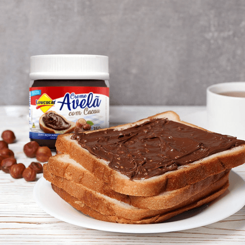 Creme de Avelã Lowçucar Zero Açúcar com Chocolate 150 g