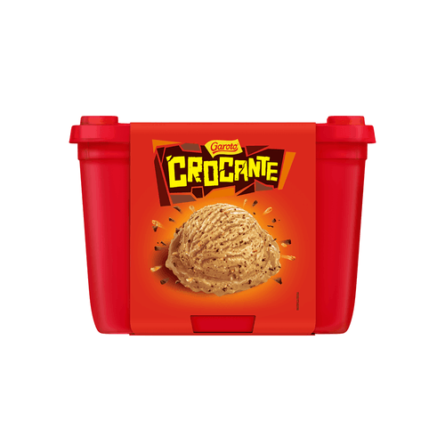 Sorvete Crocante Garoto Pote 1,5l