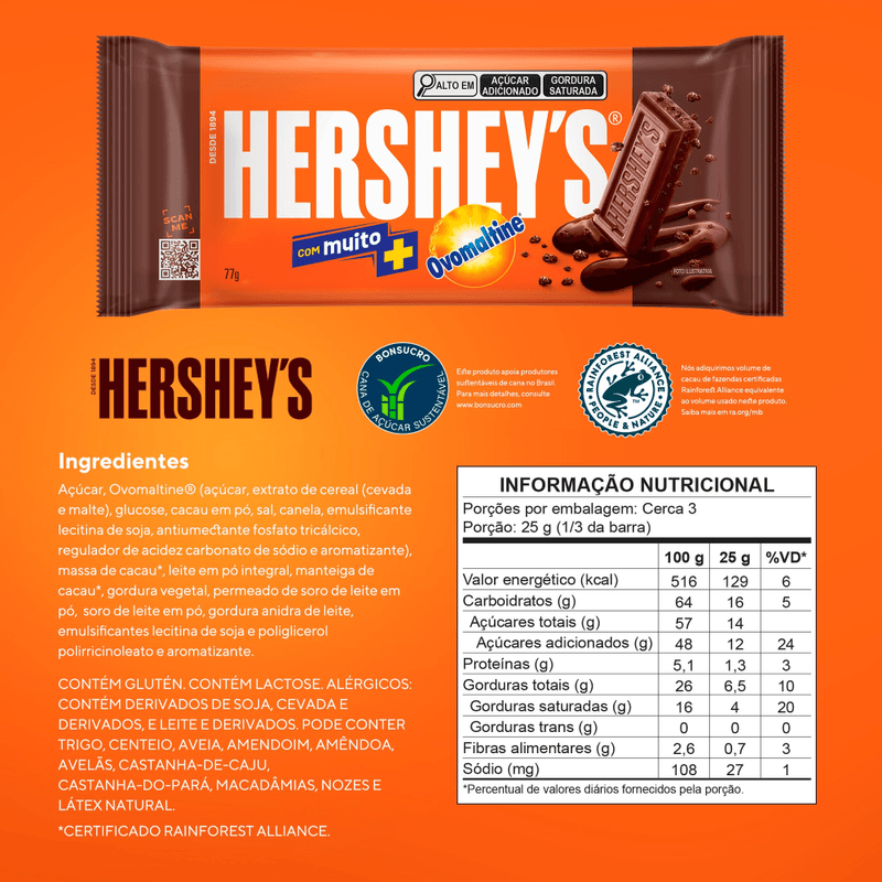 Chocolate-ao-Leite-com-Ovomaltine-Hershey-s-Pacote-77g