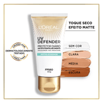 Protetor-Solar-Facial-L-Oreal-Paris-UV-Defender-Antioleosidade-Cor-Media-FPS-60-40g