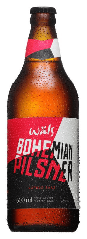 Cerveja Wäls Bohemian Pilsner, 600ml, Garrafa