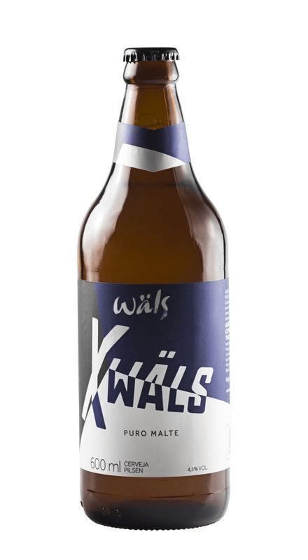 Cerveja X Wäls Puro Malte 600ml Garrafa