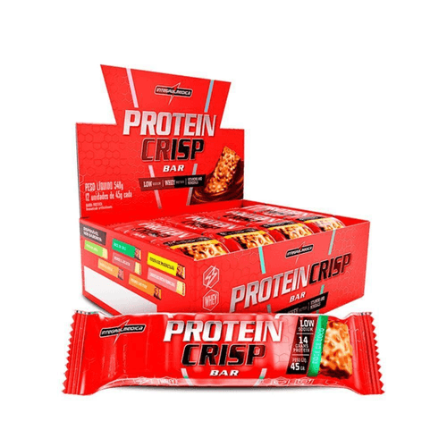 Barra De Proteína Integralmédica Protein Crisp 14g Proteina Sabor Doce de Coco