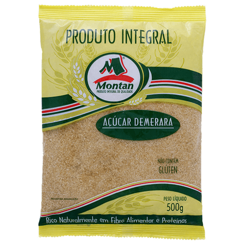 Açúcar Orgânico Montan Demerara 500g